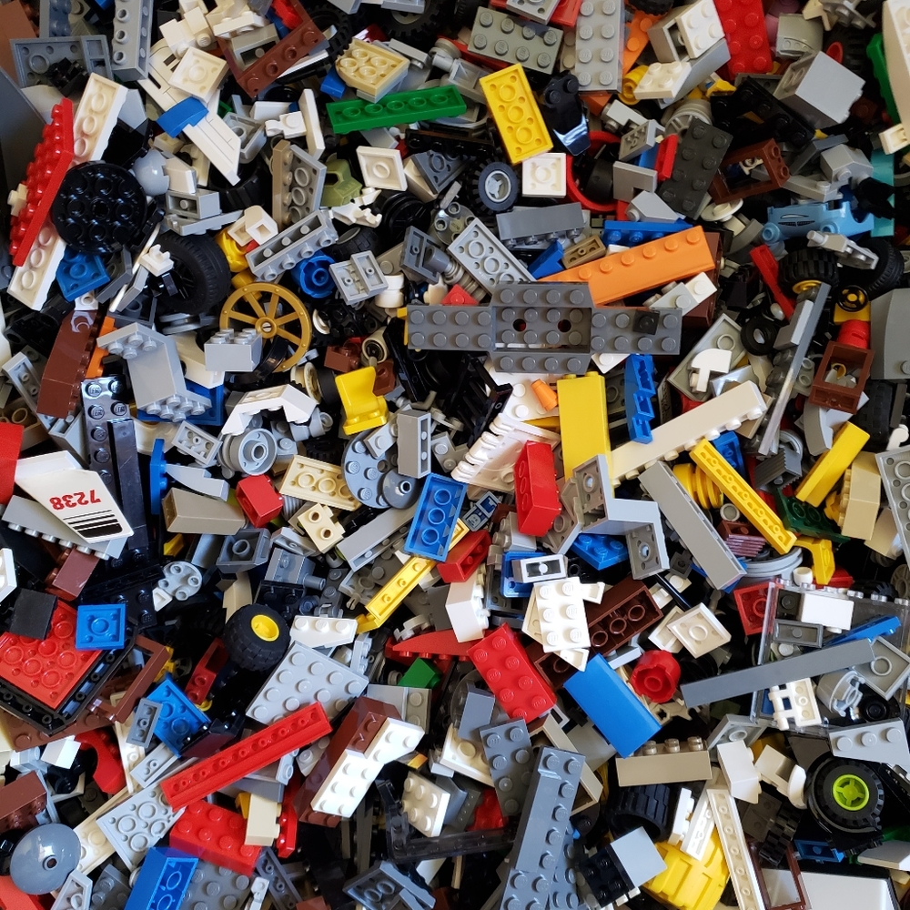 Huge LEGO collection 4 Pounds Washed